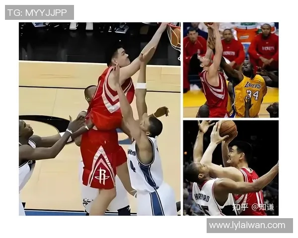 姚明惊艳全场的倒扣篮瞬间展现篮球巨星的力量与优雅